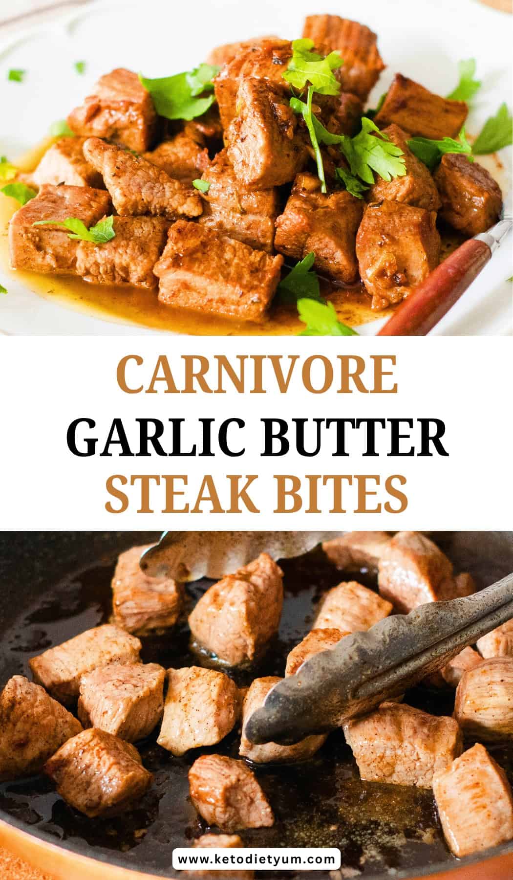 Carnivore Garlic Butter Steak Bites