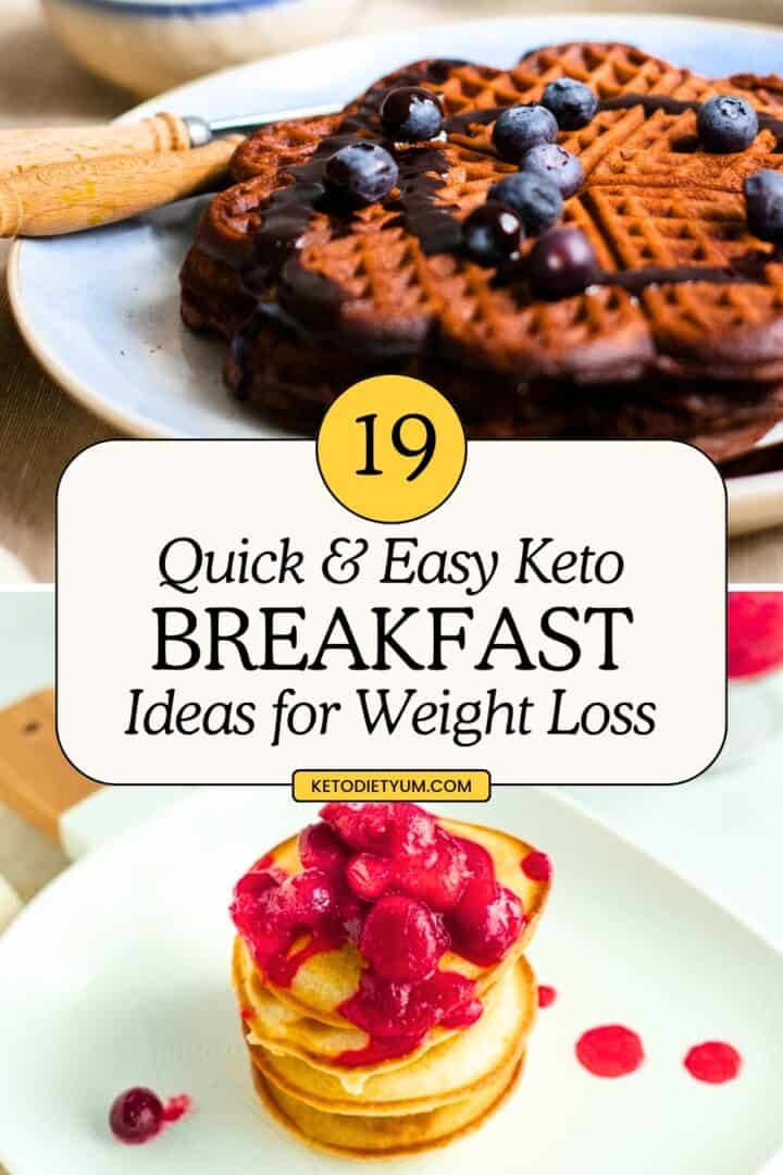 Running late every morning? A healthy keto breakfast can still be quick. Choose from these 19 easy keto breakfast ideas to start your day the right way. You will be shocked at how delicious, filling, and weight loss friendly they are. Every recipe is low carb, high protein, and ready in minutes with simple ingredients.